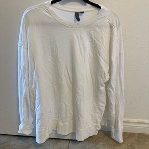 Sweaty Betty lightweight sweatshirt with side slit size large